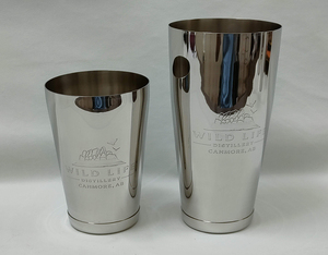 Stainless Steel Boston Shaker Set of 2 Pcs with 28 oz & 18 oz Capacity Luxury <b>Bar</b> <b>Tools</b> - Product Image 1