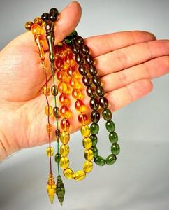Rosario Musulmán de Resina Hecho a Mano de Primera Calidad, Tasbih, Elegante Regalo Religioso para Hombres y Mujeres, Diseño de Ángel - Product Image 5