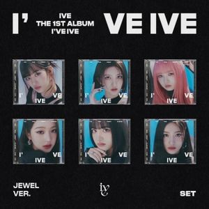Álbum IVE-1st [I've IVE] (Versión Jewel) CD de Kpop, Photocard, Photobook, Sellado Oficial de Corea, Para Todas las Edades - Product Image 1