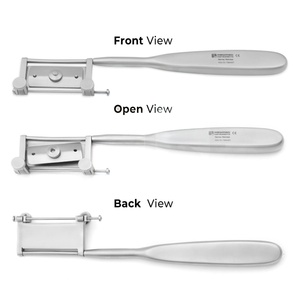 Juego de Dermátomos para Injertos de Piel con Cuchilla Ajustable, Instrumentos Quirúrgicos de Acero Inoxidable en Caja de Almacenamiento MEDESA - Product Image 2
