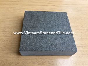 Dalles de pavage en pierre naturelle de haute qualité, basalte noir, grandes dalles, durables, écologiques, design moderne, bâtiment de bureaux VST - Product Image 5