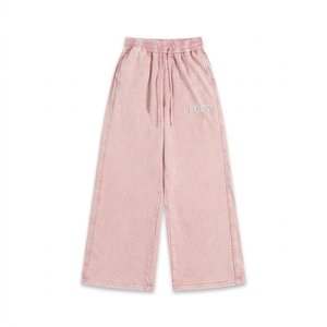 Herren 320 GSM 100% Baumwolle Vintage-Waschung Übergroße Jogginghose mit Skizzen-Grafik Streetwear Mode-Hose - Product Image 5
