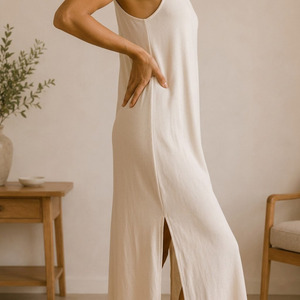 Ensemble de vêtements de détente pour femmes en Tencel respirant, 95% Tencel, 5% élasthanne, ensemble de pyjamas pour femmes, vêtements de nuit et de détente - Product Image 4