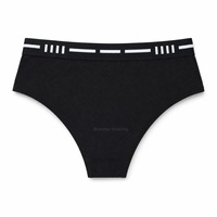 Culottes string taille moyenne pour femmes, unies, respirantes et confortables, service OEM, sous-vêtements à marque privée, fabricant du Bangladesh