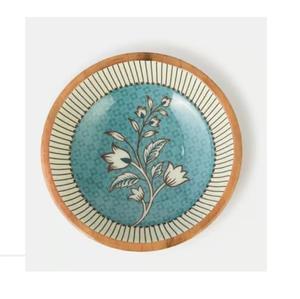 Tazón de Madera Redondo con Diseño Impreso para Servir Ensaladas, Sopas y Comida, Ideal para Cocina y Marketing, en Oferta - Product Image 6