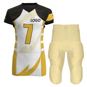 Comfortable Durable <b>Cheap</b> Price American Football Jersey <b>Light</b> Weight Matches Wholesale Competition American Football Uniforms - Product Image 1