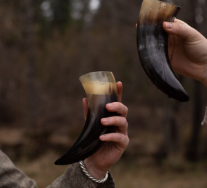 Cuerno de Búfalo Natural Hecho a Mano, 100% Natural, Cuerno de Buey/Vaca, 300-400ml, Pulido, para Beber - Product Image 5