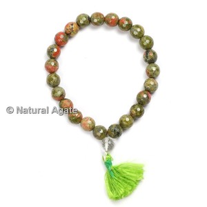 Bracelet de yoga premium en mélange de pierres de lave et de quartz rose – Pierres précieuses naturelles en gros - Product Image 6