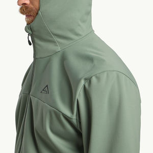 Veste softshell homme imperméable coupe-vent avec capuche amovible, veste de randonnée softshell, coupe-vent d'hiver pour homme - Product Image 4