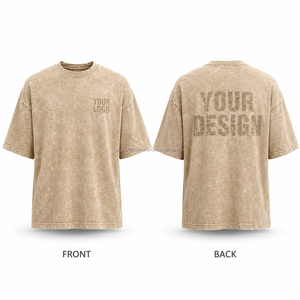 Camiseta de Hombre de Gran Tamaño con Hombros Caídos, Estilo Vintage, Lavado Ácido, 200 GSM, Algodón, Color Sólido, Estilo Retro, de Custom Apparel Co. - Product Image 2