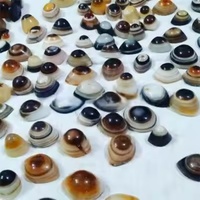 Últimas Novedades al por Mayor: Ojos de Ágata Naturales, Piedras de Cristal para Artesanía, Rocas de Reiki, Minerales de Feng Shui, Gemas de Ágata de Hadas