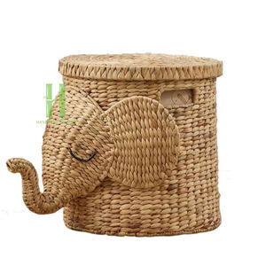 Panier tressé en rotin en forme de botte de Noël du Père Noël, organisateur de rangement pour cadeaux de fêtes, décoration de table en osier pour Noël - Product Image 6