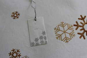 Luxury Customized Premium Multicolour Printed By Silver Screens For Ceremonies & Festivals Recycled Cotton Papers Tags - Product Image 3