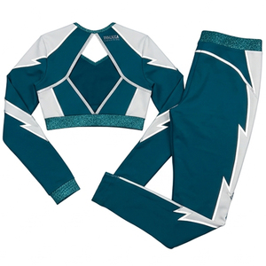 Uniformes de Animadoras de Spandex Premium de Secado Rápido y Transpirables para Competencia y Entrenamiento de Animadoras - Product Image 3