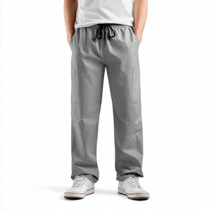 Premium Quality Comfortable Woven Hospital <b>Scrubs</b> Pants Elastic Waist Multi-Pocket <b>Scrubs</b> Pant - Product Image 6