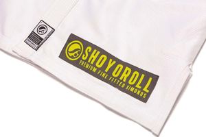 Conjuntos de Uniformes de Kimono Profesionales Blancos para Jiu-Jitsu Brasileño (BJJ) para Adultos, 100% Algodón, Personalizables, Duraderos y Transpirables - Product Image 6