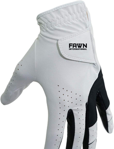 Gants de sport unisexes Fawn International en cuir Cabretta souple et respirant, couleurs et logo personnalisés, fermeture auto-agrippante antidérapante - Product Image 6