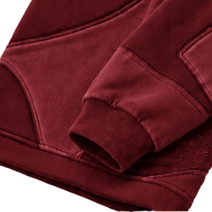 Ensemble survêtement unisexe marron décontracté avec sweat à capuche oversize et pantalon de jogging, coupe décontractée, tenue d'hiver - Product Image 6