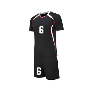 Manufacturer High Quality Customized Logo Printing Mesh Polyester Best Material Outdoor Sports Wear Volleyball Uniform - Product Image 5