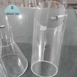 Fabricación de Acrílico Lucite TOMATO, Mecanizado CNC, Flanqueado de PMMA, Procesamiento de Roscas Internas y Externas de Precisión, Acero Inoxidable Personalizado - Product Image 3