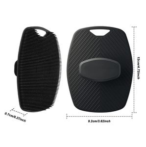 Zenara Modern Multi-Functional Easy-to-Use Disposable Soft Silicone Bath <b>Shower</b> Brush Personal Care <b>Accessory</b> - Product Image 3