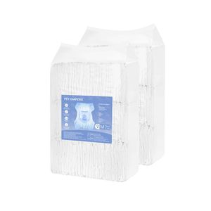 Couches jetables super absorbantes pour femelles chiennes, protection anti-fuites à 360 degrés avec indicateur d'humidité, pour chiens - Product Image 1