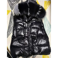 Manteau long décontracté pour femme avec capuche à bordure en fourrure, 80 % duvet de canard, chapeau amovible, extérieur en polyester doux, vêtement d'hiver