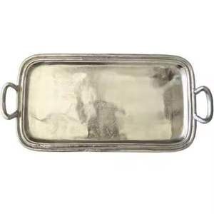 Bandeja de Servicio de Metal Moderna y Elegante, Ecológica y Personalizable para Bodas, Hoteles, Restaurantes y Decoración del Hogar - Product Image 3