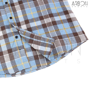 เสื้อเชิ้ตผ้าฝ้ายลายสก็อตแขนยาวแบบสบายๆ ขนาดสั่งทำได้ตามต้องการ ราคาขายส่ง เนื้อผ้านุ่ม มีหลายสี เสื้อฟลานเนลสำหรับผู้ชาย - Product Image 5