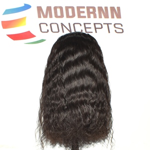 Cabello Humano Remy Indio 100% Natural, Sin Procesar, Ondulado, Doble Trama a Máquina, Todos los Colores Disponibles, Peluca y Extensiones - Product Image 1