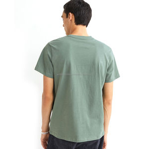 T-shirt décontracté pour homme en gros – Nouveauté respirante, personnalisable avec logo, t-shirt uni – Vêtements masculins haut de gamme en promotion - Product Image 3