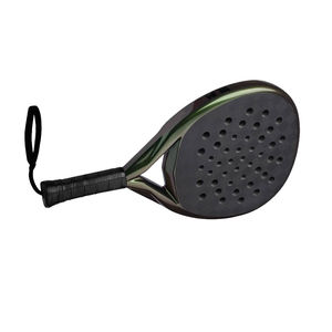 Raquette de paddle-tennis en fibre de carbone de qualité supérieure, design premium, personnalisable, avec grip EVA pour le sport - Product Image 3