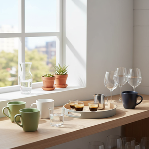 Plateau en bambou tressé personnalisable – Fournisseur en gros – Plateau décoratif en bambou durable et écologique pour cuisine, salle à manger et salon - Product Image 6
