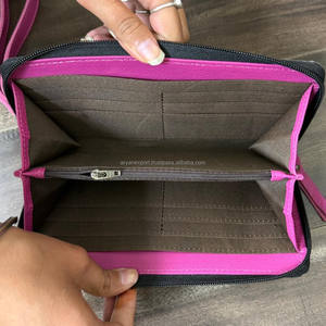 Nuevo Modelo de Carteras de Mano de Cuero Hechas a Mano, Estilo Largo, Multifuncionales, para Mujer, con Espacio para Teléfono Celular, Disponibles al por Mayor - Product Image 6