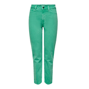 Jeans de Mezclilla de Cintura Alta y Corte Recto para Mujer, Casuales, 100% Algodón, Ecológicos, Elásticos, Corte Regular, Servicio OEM, Pantalones de Mezclilla 2026 - Product Image 2