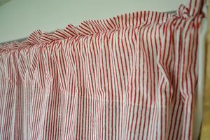 Cortina con Estampado de Rayas Verticales, Tela de Algodón para Ventanas, Decoración para Dormitorio y Sala de Estar, Longitud Personalizada, Proveedor Mayorista - Product Image 6