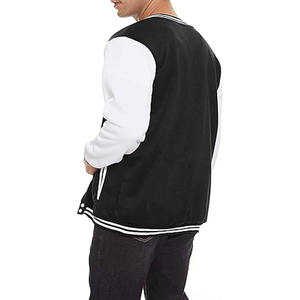 Varsity <b>Jacket</b> Letterman Style Premium Polyester/Cotton Blend Casual Streetwear College Fashion Long <b>Thin</b> Breathable <b>Waterproof</b> - Product Image 2