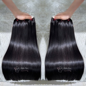 Debe tener un artículo de 14 pulgadas, sedoso, liso, un donante, cabello liso de hueso suave, extensiones de cabello natural, productos listos para enviar - Product Image 2