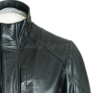 Top Selling <b>Men</b> Vintage Genuine Leather <b>Long</b> <b>jacket</b> For <b>Men</b> Breathable Winter Wear Casual <b>Long</b> <b>jacket</b> - Product Image 3