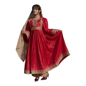 Professional Manufacturers Afghani <b>Dress</b> Women Traditional Kuchi Party Wear Afghan Style Hand Embroidery Casual <b>Dresses</b> For Sale - Product Image 1