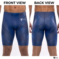 Shorts de compression décontractés pour hommes, écologiques, en tissu extensible respirant et anti-transpiration, pour la gym et le sport