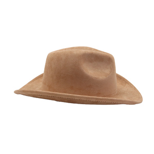Chapeaux en imitation daim personnalisés en gros pour enfants et chapeaux fedora de cowboy pour garçons et filles - Product Image 2