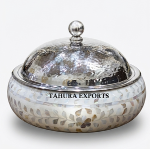 Cacerola de Acero Inoxidable Mother of Pearl Deluxe con un Acabado Brillante para una Experiencia Gastronómica Contemporánea - Product Image 2