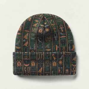 Gorro de Lana Jacquard de Lujo Unisex CHALASA SPORTS CS-BC-16, Bordado, Reversible, Multifuncional, Cálido para Otoño e Invierno - Product Image 6