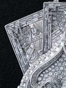 จี้เงินแท้ 925 สลักชื่อแบบกำหนดเอง ประดับเพชรเต็มตัว สำหรับผู้ชาย สไตล์แร็ปเปอร์ เครื่องประดับฮิปฮอป ชาร์มเพชรโมอิสซาไนต์ VVS - Product Image 1