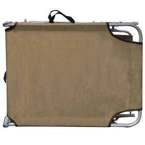 Chaise longue taupe pour une relaxation confortable en plein air - Product Image 4