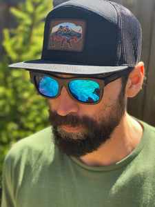 Unisex Custom <b>Patch</b> Logo Flat Brim 7 Panels 3D Embroidery Outdoor Breathable Mesh <b>Back</b> Sport Caps OEM Trucker Hats from Vietnam - Product Image 2