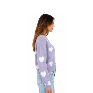 Cardigan en tricot vintage personnalisé 2026 pour femme – Vêtement de mode à manches longues, pull doux pour femme - Product Image 3