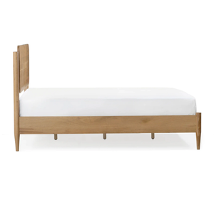 โครงเตียงไม้สักแท้สไตล์มินิมอล สแกนดิเนเวียน เฟอร์นิเจอร์ห้องนอนทันสมัย ขนาดคิงไซส์ รับประกัน 3 ปี เป็นมิตรกับสิ่งแวดล้อม - Product Image 5