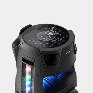 Portable <b>Bluetooth</b> Party <b>Speaker</b> Active <b>Tower</b> Loudspeaker Wireless Microphone LED Light Outdoor Karaoke Audio System - Product Image 3